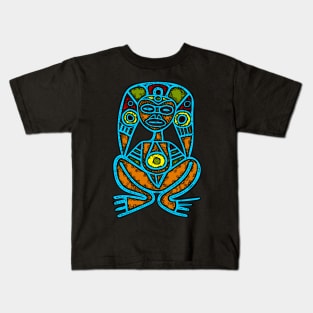 Atabey Taino Goddess Kids T-Shirt